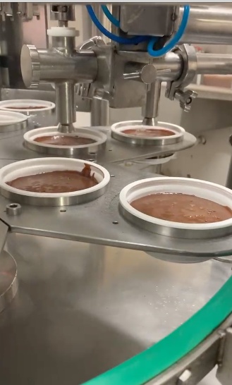 Línea de envasado del chocolate para decorar